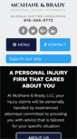 Mobile Screenshot of mcshanebradylaw.com